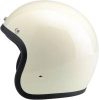 Biltwell Inc. - Biltwell Inc. Bonanza Solid Helmet - BH-WHT-GL-DOTLG - Vintage White - Large - Image 5