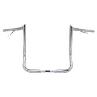 Paul Yaffe Originals - Paul Yaffe Originals 1-1/4in. Pre-Wired Bagger Monkey Bars - 12in. - Chrome - MBBPW-12 C - Image 1
