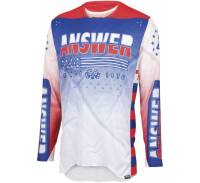 Answer - Answer Elite Revolution Jersey - 447189 - Red/White/Blue - X-Large - Image 1
