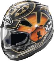 Arai Helmets - Arai Helmets Corsair-X Dani Samurai-2 Helmet - 685311169778 - Dani Samurai 2 Black - Medium - Image 1