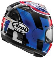 Arai Helmets - Arai Helmets Corsair-X Haslam Helmet - 685311170118 - Red/Blue - X-Small - Image 2