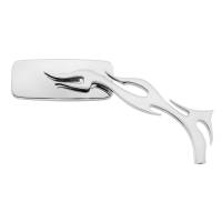 BikeMaster - BikeMaster Wideview Flame Mirror - Chrome - KS-A34 - Image 1