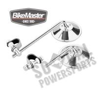 BikeMaster - BikeMaster Universal Clamp-On Mirror - 8in. Stem - RD8 - Image 2