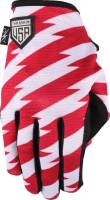 Thrashin Supply Company - Thrashin Supply Company Stealth American Print Gloves - SV1-12-10 - Red/White/Blue - Large - Image 4