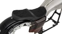 Drag Specialties - Drag Specialties Low Profile Tour Seat for Yaffe 6 Gallon Tank - Suede Double Diamond Stitch - 0801-1078 - Image 3