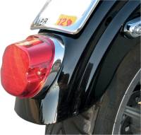 Drag Specialties - Drag Specialties LED Low-Profile Red Lens Taillight with Top Tag Light - 2010-0772 - Image 2