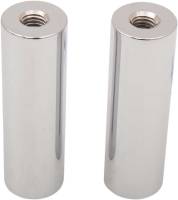 LA Choppers - LA Choppers 4in. Straight Risers For Kage Fighter Handlebars - Chrome - LA-7335-04R - Image 2
