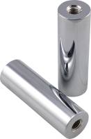 LA Choppers - LA Choppers 4in. Straight Risers For Kage Fighter Handlebars - Chrome - LA-7335-04R - Image 1