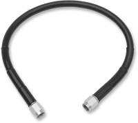 Drag Specialties - Drag Specialties Universal Black Vinyl-Coated Stainless Steel Brake Line - 12in. - 812-BLK - Image 2