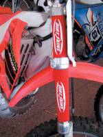 Schampa - Schampa Dirt Skins - Fork Skins - Red - DSFRKSKN01-3 - Image 2
