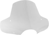 Memphis Shades - Memphis Shades Malibu 4-Point Mount Windshield - Clear - MEM2310 - Image 1
