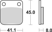 SBS - SBS HF Ceramic Brake Pads - 536HF - Image 2