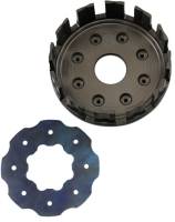 Hinson Racing - Hinson Racing Billet Clutch Basket with Kickstarter Gear - H889-B-1704 - Image 2