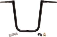 LA Choppers - LA Choppers 1-1/2in. Grande Twin Peaks Handlebars - 19in. Rise - Gloss Black - LA-7313-69B - Image 1