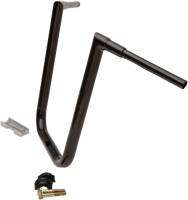 LA Choppers - LA Choppers 1-1/2in. Grande Twin Peaks Handlebars - 19in. Rise - Gloss Black - LA-7313-69B - Image 2