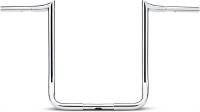 LA Choppers - LA Choppers 1-1/4in. Prime Ape Handlebars - 18in. Rise - Chrome - LA-7352-18 - Image 1