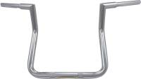 LA Choppers - LA Choppers 1-1/4in. Twin Peak Handlebar - 12in. - Chrome - LA-7368-12 - Image 1