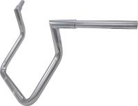 LA Choppers - LA Choppers 1-1/4in. Twin Peak Handlebar - 12in. - Chrome - LA-7368-12 - Image 2