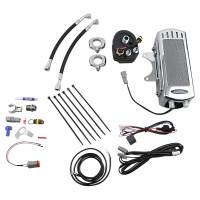 UltraCool - UltraCool Frame Mounted Oil Cooler Kit - Chrome - SMT-1C - Image 1