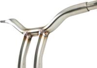 LA Choppers - LA Choppers 1-1/4in. Pullback Risers for Welded Kage Fighter T-Bars - Stainless Steel - LA-7338-10SS - Image 2
