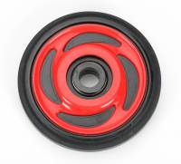 Parts Unlimited - Parts Unlimited Colored Idler Wheel - 6.38in. Thin x 20mm (No Insert) - Indy Red - 4702-0044 - Image 1