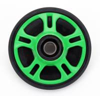 Parts Unlimited - Parts Unlimited Colored Idler Wheel - 5.63in. Thin x 20mm - Green - 4702-0049 - Image 1