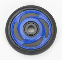 Parts Unlimited - Parts Unlimited Colored Idler Wheel - 5.35in. x .75in. (With Insert) - Indy Blue - 4702-0041 - Image 1