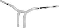 LA Choppers - LA Choppers 1-1/4in. One-Piece Kage Fighter Pullback Handlebar - 10in. Rise - Chrome - LA-7369-10 - Image 2