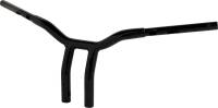 LA Choppers - LA Choppers 1-1/4in. One-Piece Kage Fighter Pullback Handlebar - 10in. Rise - Gloss Black - LA-7369-10B - Image 2