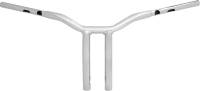 LA Choppers - LA Choppers 1-1/4in. One-Piece Kage Fighter Pullback Handlebar - 12in. Rise - Chrome - LA-7369-12 - Image 1