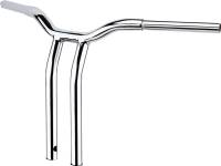 LA Choppers - LA Choppers 1-1/4in. One-Piece Kage Fighter Pullback Handlebar - 14in. Rise - Chrome - LA-7369-14 - Image 2
