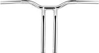 LA Choppers - LA Choppers 1-1/4in. One-Piece Kage Fighter Pullback Handlebar - 14in. Rise - Chrome - LA-7369-14 - Image 1