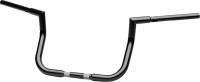LA Choppers - LA Choppers 1-1/4in. Twin Peaks Touring Bagger Handlebar - 10in. - Gloss Black - LA-7367-10B - Image 2