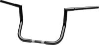 LA Choppers - LA Choppers 1-1/4in. Twin Peaks Touring Bagger Handlebar - 12in. - Gloss Black - LA-7367-12B - Image 2