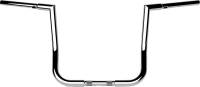 LA Choppers - LA Choppers 1-1/4in. Twin Peaks Touring Bagger Handlebar - 14in. - Chrome - LA-7367-14 - Image 1