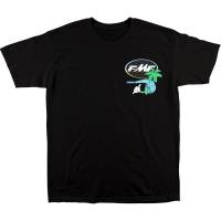 FMF Racing - FMF Racing Day-Glo T-Shirt - SU25118901BLKXL - Image 1