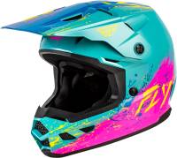 Fly Racing - Fly Racing Kinetic Drip Youth Helmet - 73-8680YL - Image 1