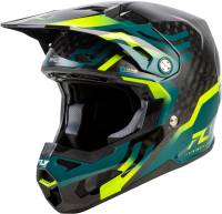 Fly Racing - Fly Racing Formula S Carbon Byte Helmet - 73-4453S - Image 1