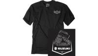 Factory Effex - Factory Effex Suzuki Track T-Shirt - 28-87406 - Image 1