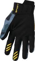 Thor - Thor Shadow Womens Gloves - 3331-0274 - Black - Large - Image 2