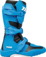 Thor - Thor Blitz XR Youth Boots - 3411-0734 - Blue/Black - 4 - Image 3