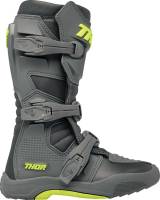 Thor - Thor Blitz XR Youth Boots - 3411-0740 - Gray/Charcoal - 3 - Image 3