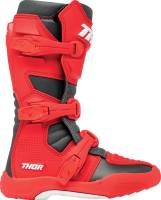 Thor - Thor Blitz XR Youth Boots - 3411-0752 - Red/Charcoal - 1 - Image 2