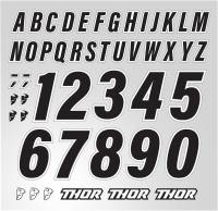 Thor - Thor Jersey ID Kit Decals - 2950-0040 - Image 2